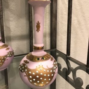 Lenwile ardalt vanity bottles pink and gold